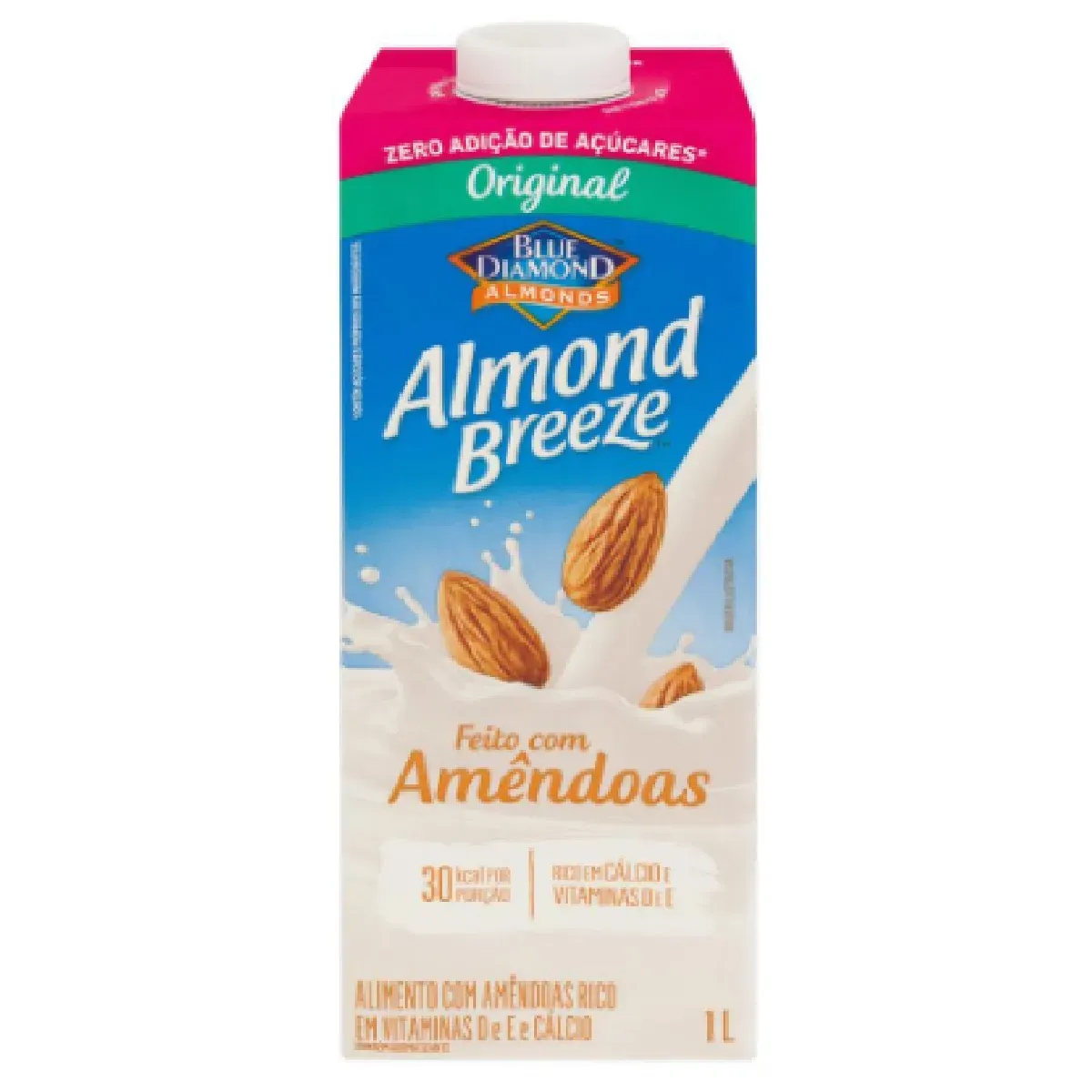 Bebida Vegetal à Base Amêndoa Blue Diamond 1L