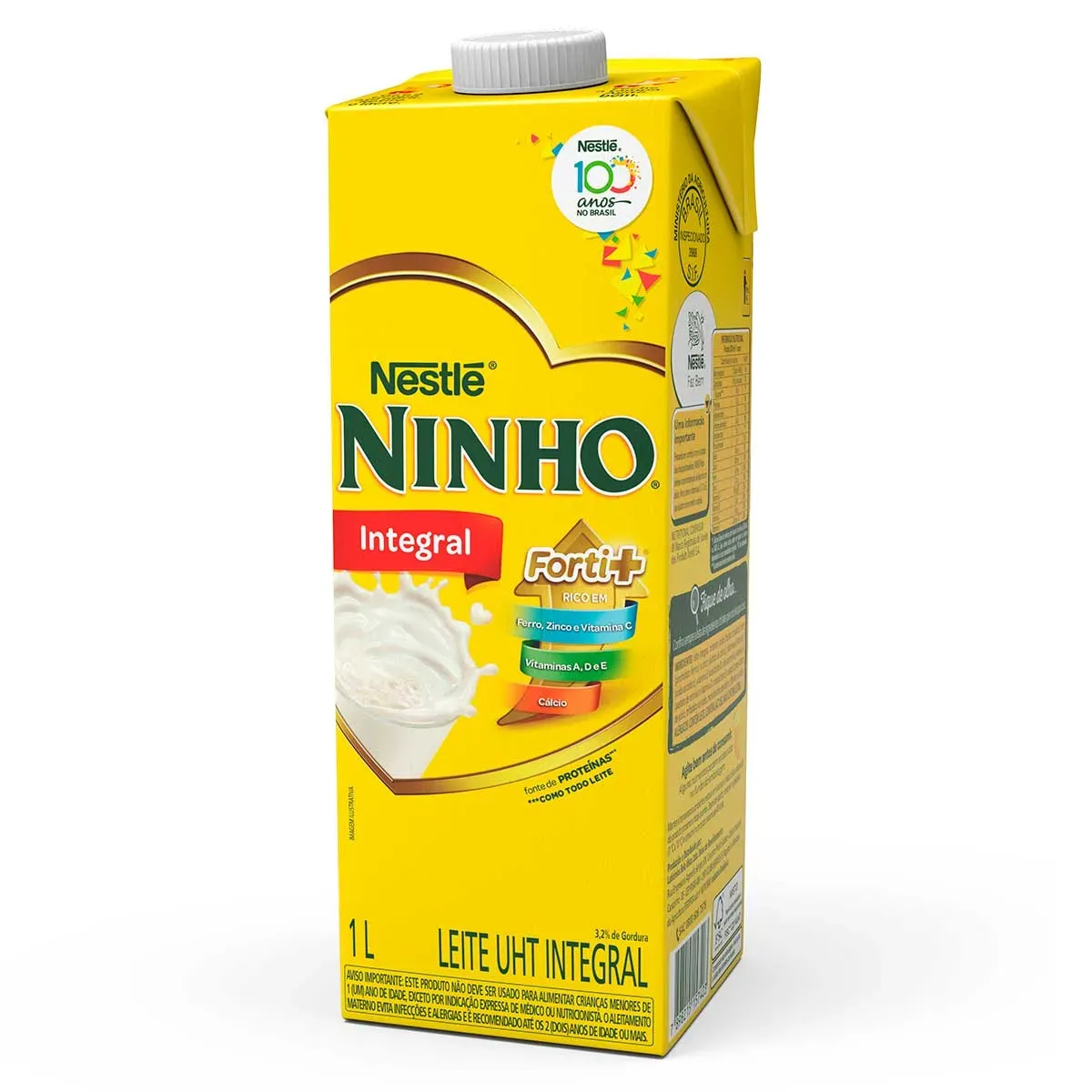 Leite Integral Forti+ Vitaminado Ninho 1L