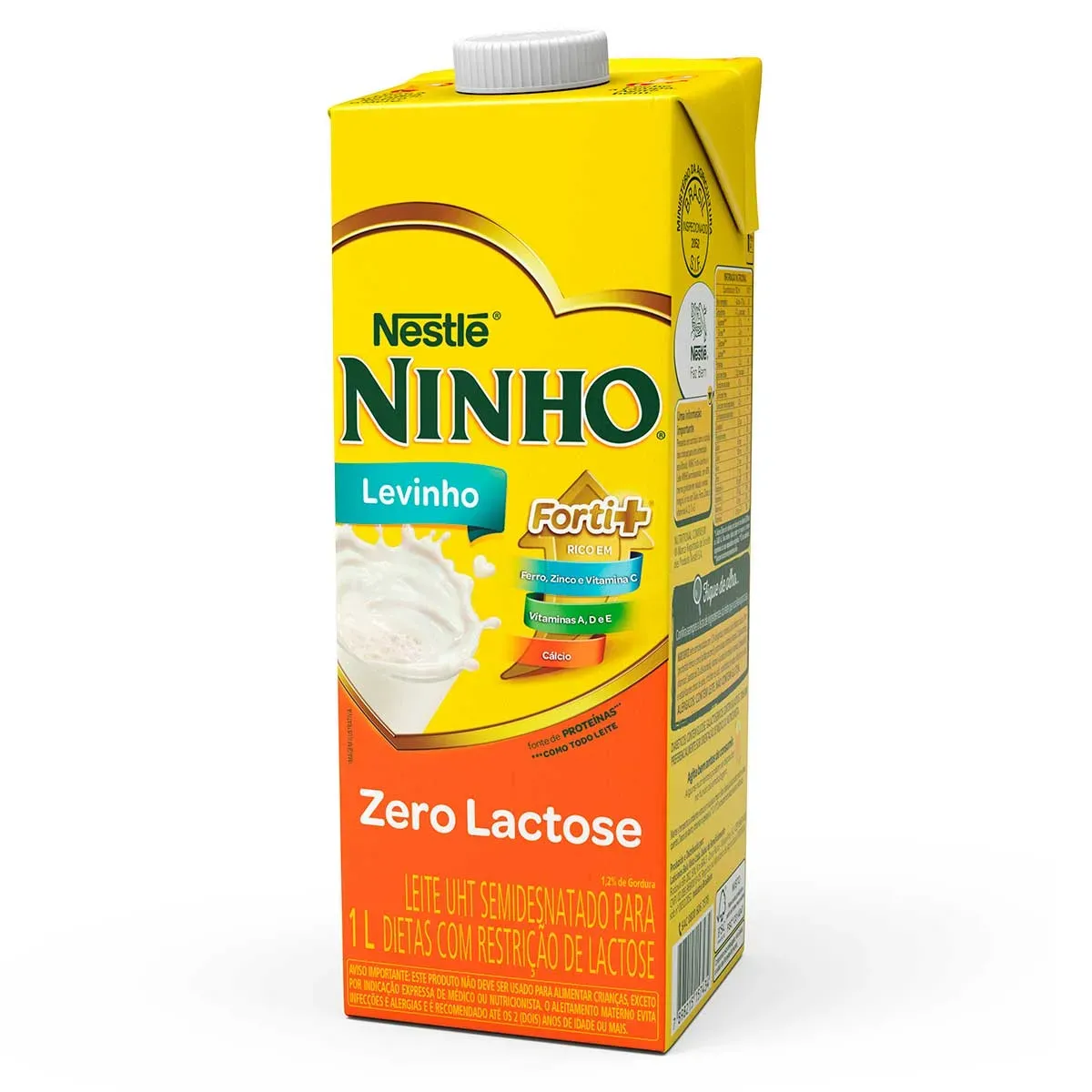 Leite Semidesnatado Vitaminado Zero Ninho 1L