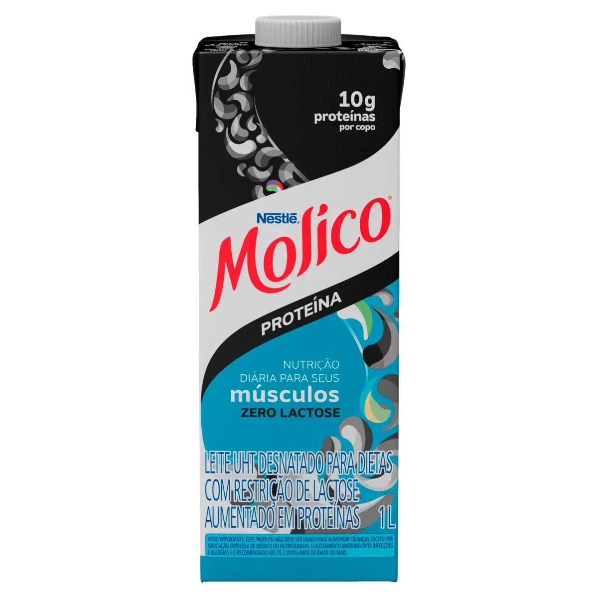 Leite sem Lactose Desnatado Proteína Nestlé 1L