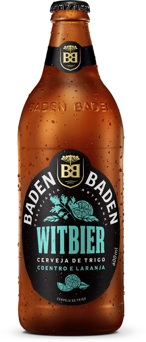 Cerveja Baden Witbier Coentro e Laranja 600ML