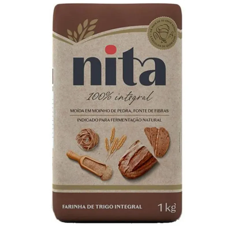 Farinha de Trigo Integral Nita 1KG