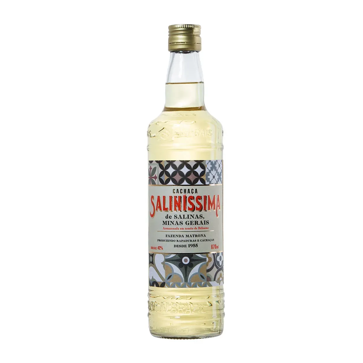 Cachaça Saliníssima 670ML