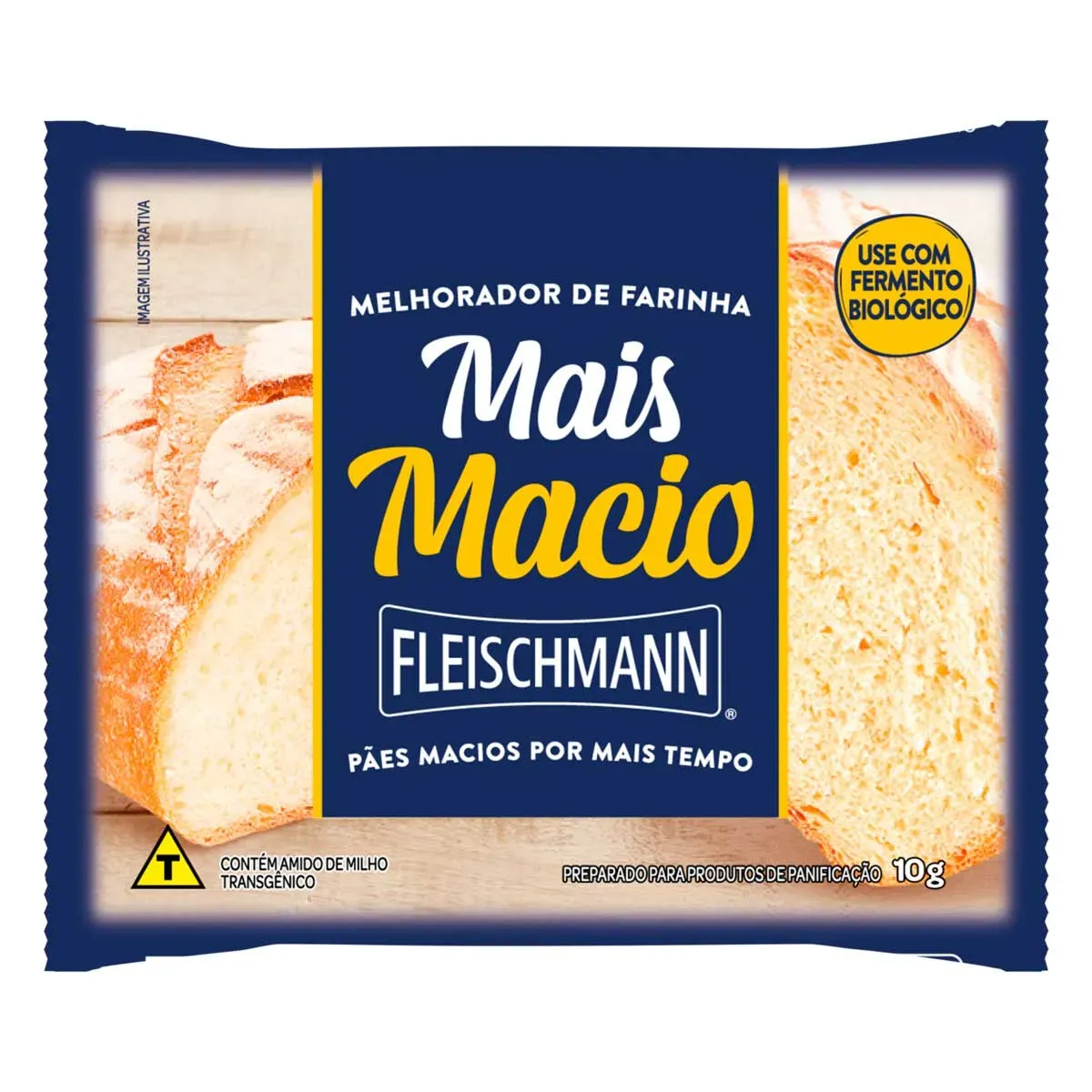Melhorador Farinha Panificação Fleischmann 10G