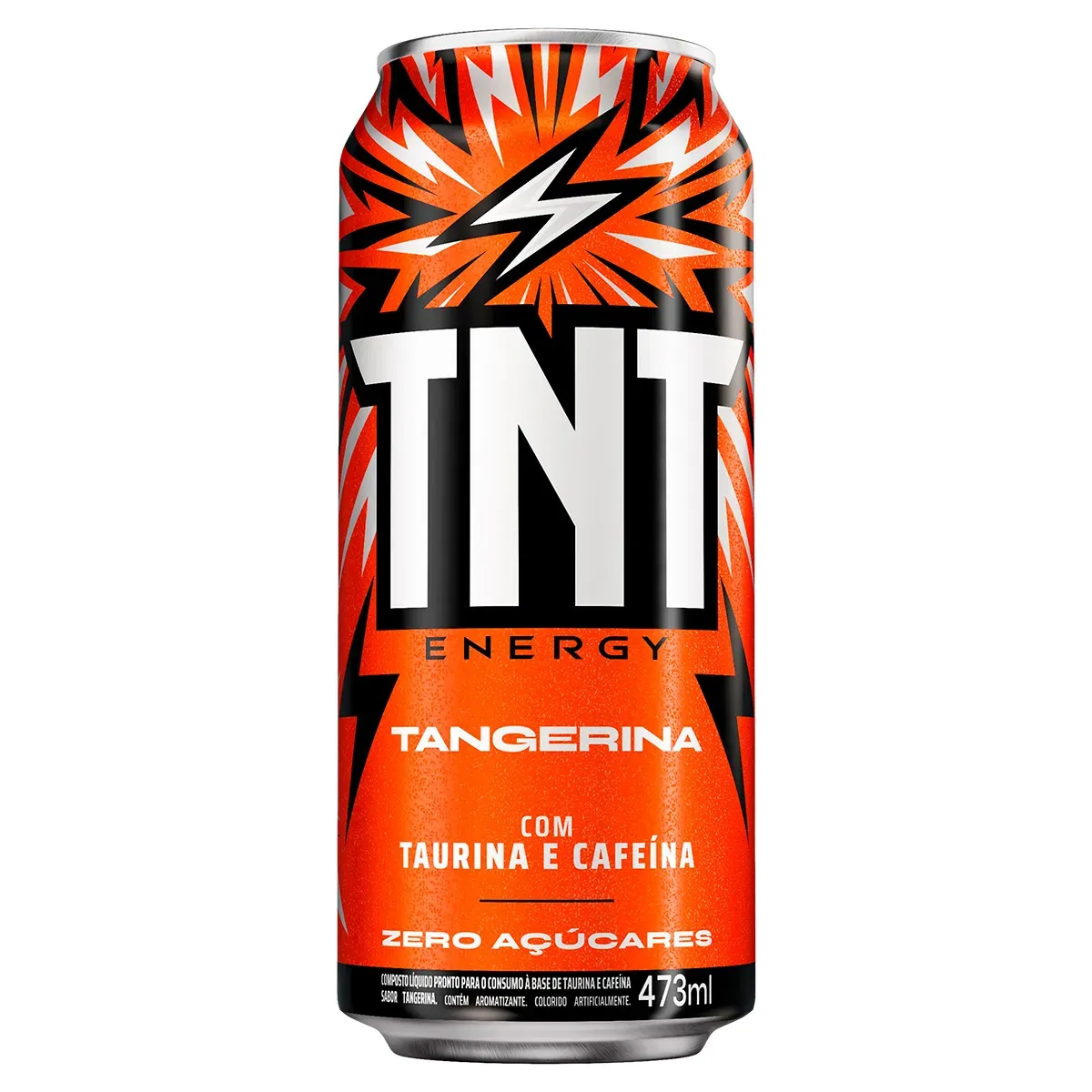 Energético Tangerina Zero Açúcar TNT 473ML