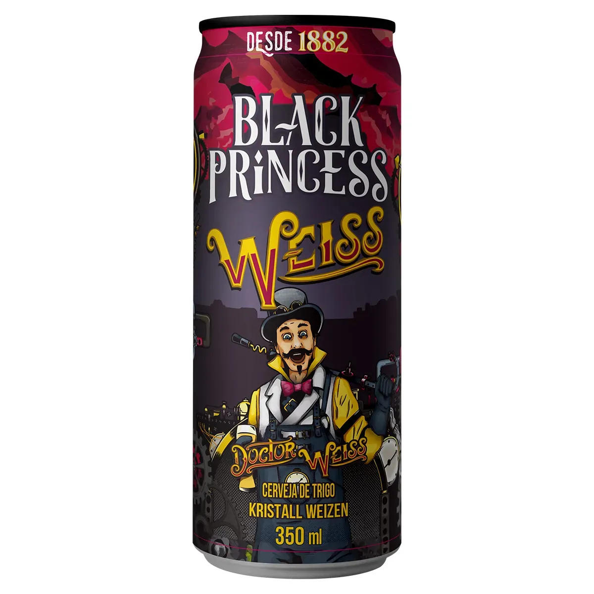 Cerveja Kristall Weizen Doctor Weiss Black 350ML