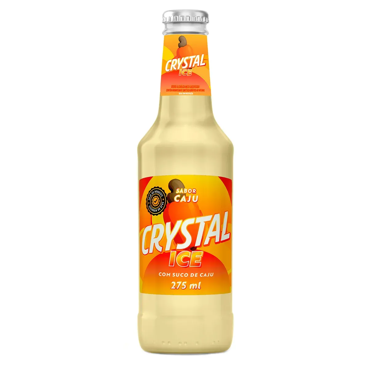 Bebida Mista Alcoólica Caju Crystal Ice 275ML