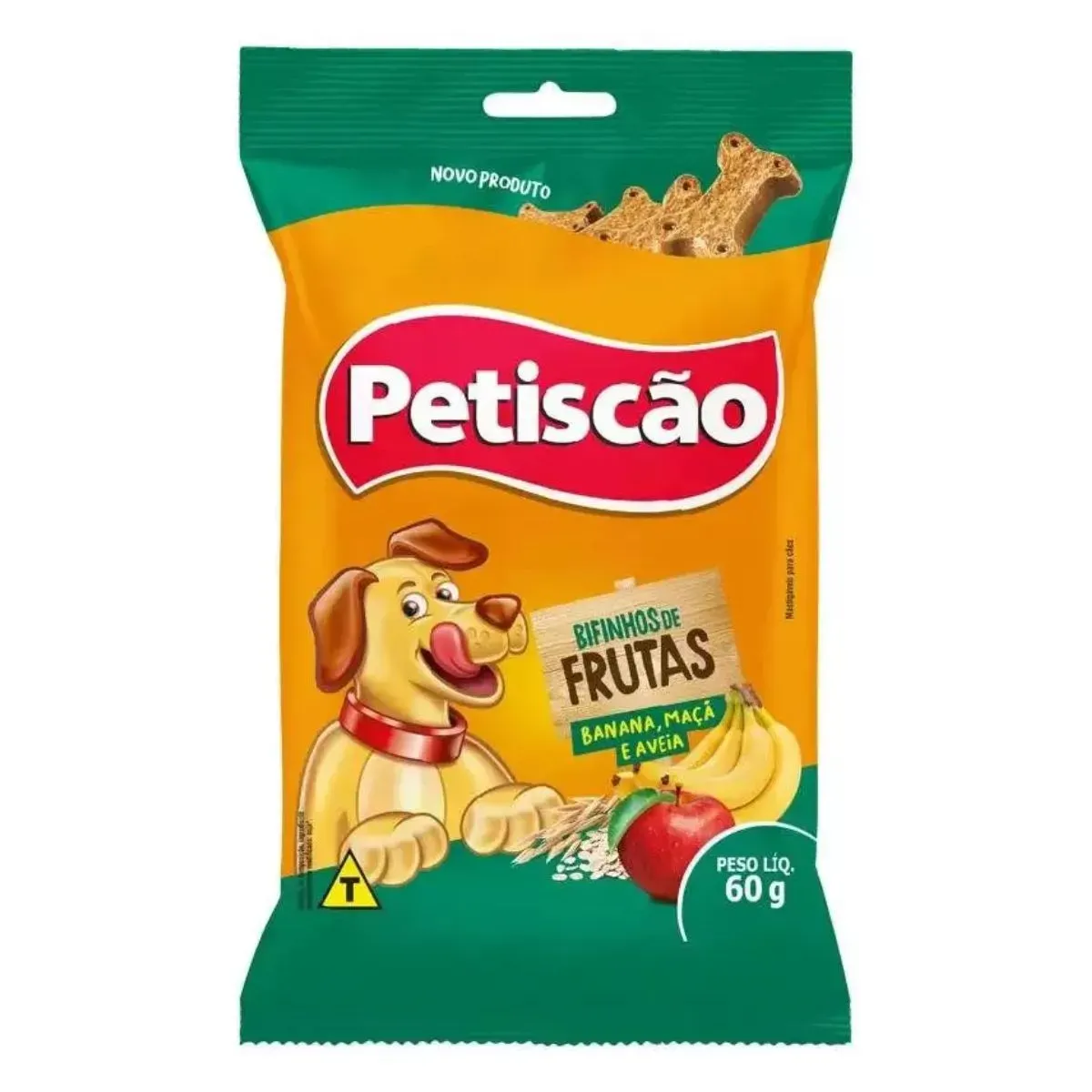Bifinho e Filhotes Petiscão Frutas 60G