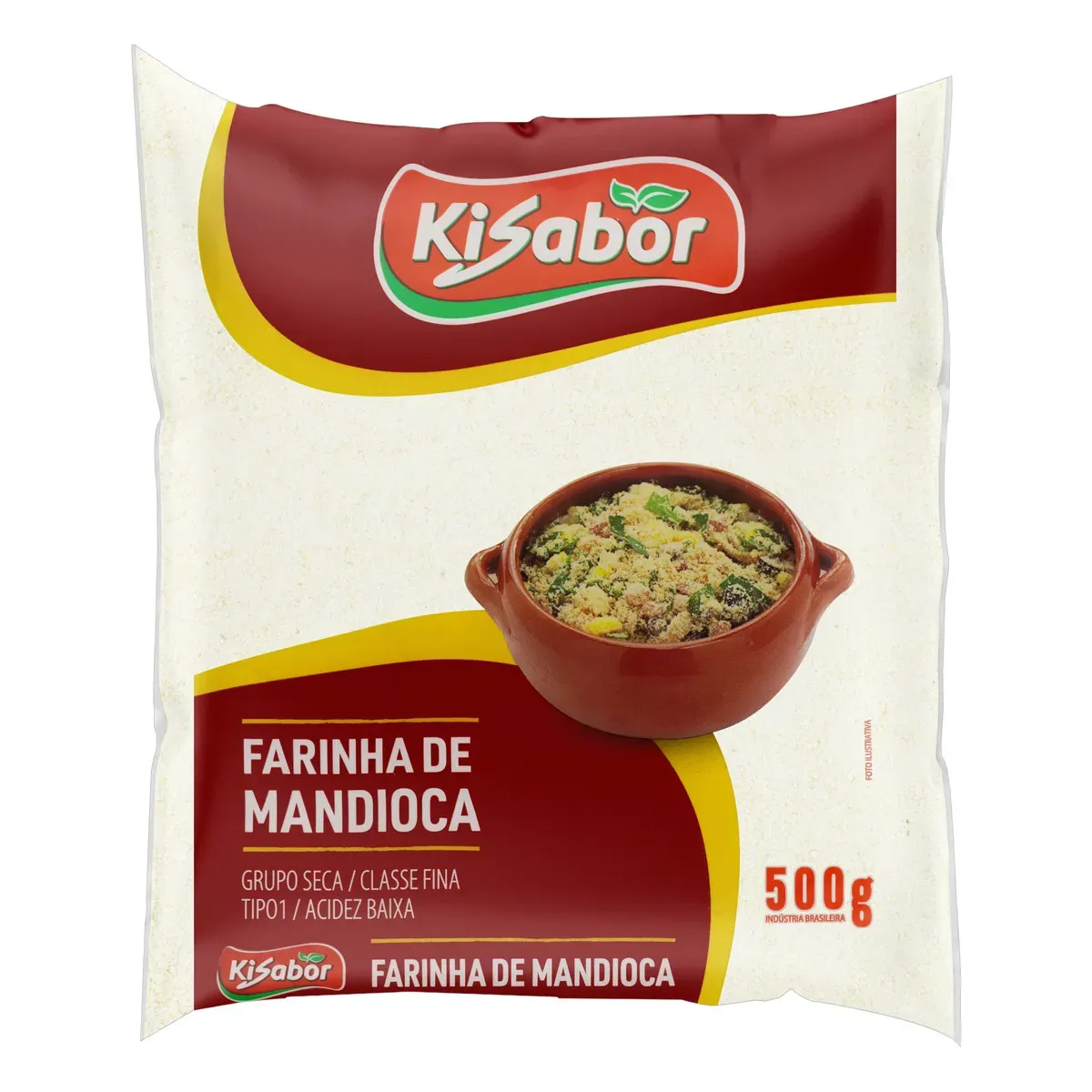 Farinha de Mandioca Kisabor 500G