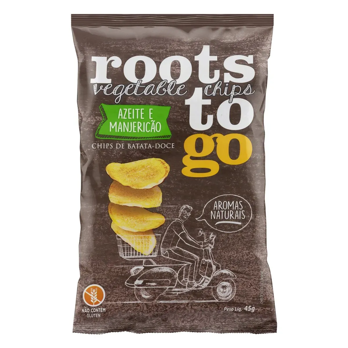 Chips Roots To Go Batata-Doce Azeite 45G