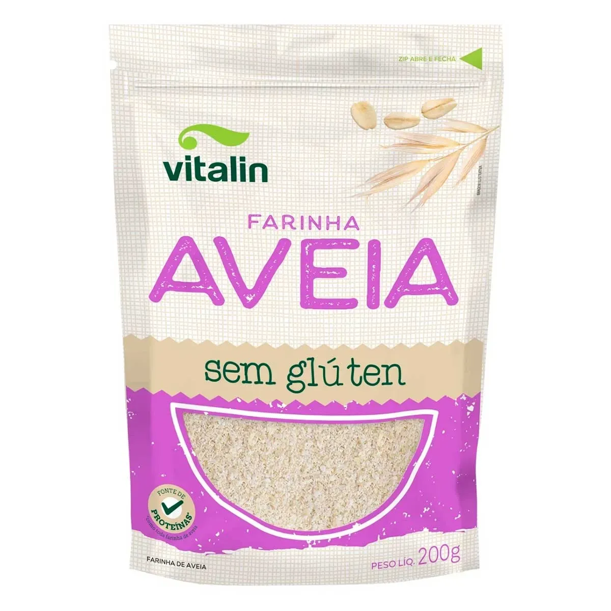 Farinha de Aveia Vitalin 200G