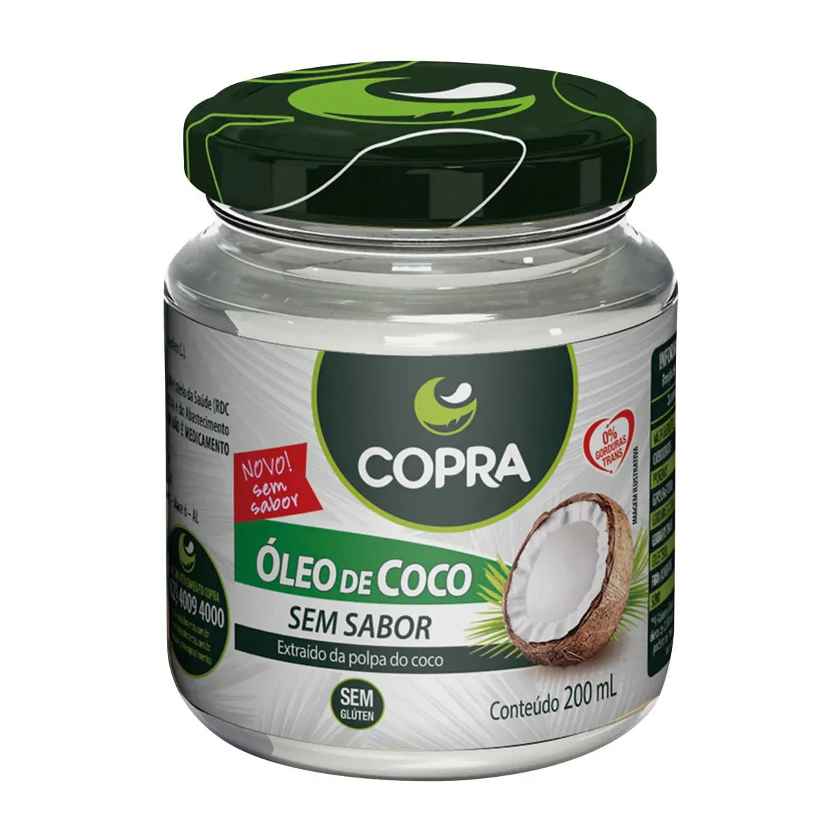 Óleo de Coco sem Copra 200ML