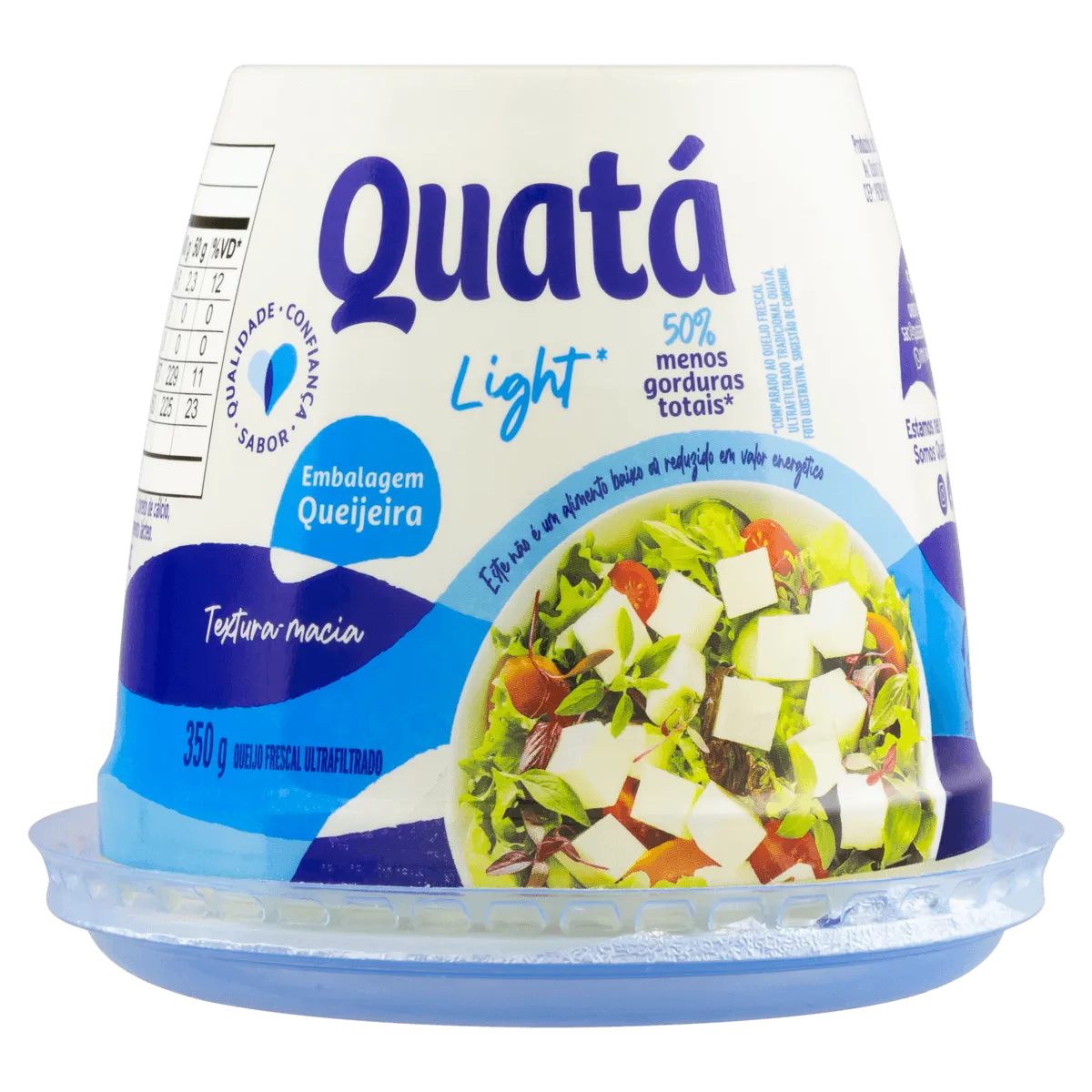 Queijo Frescal Ultrafiltrado Light Quatá 350G