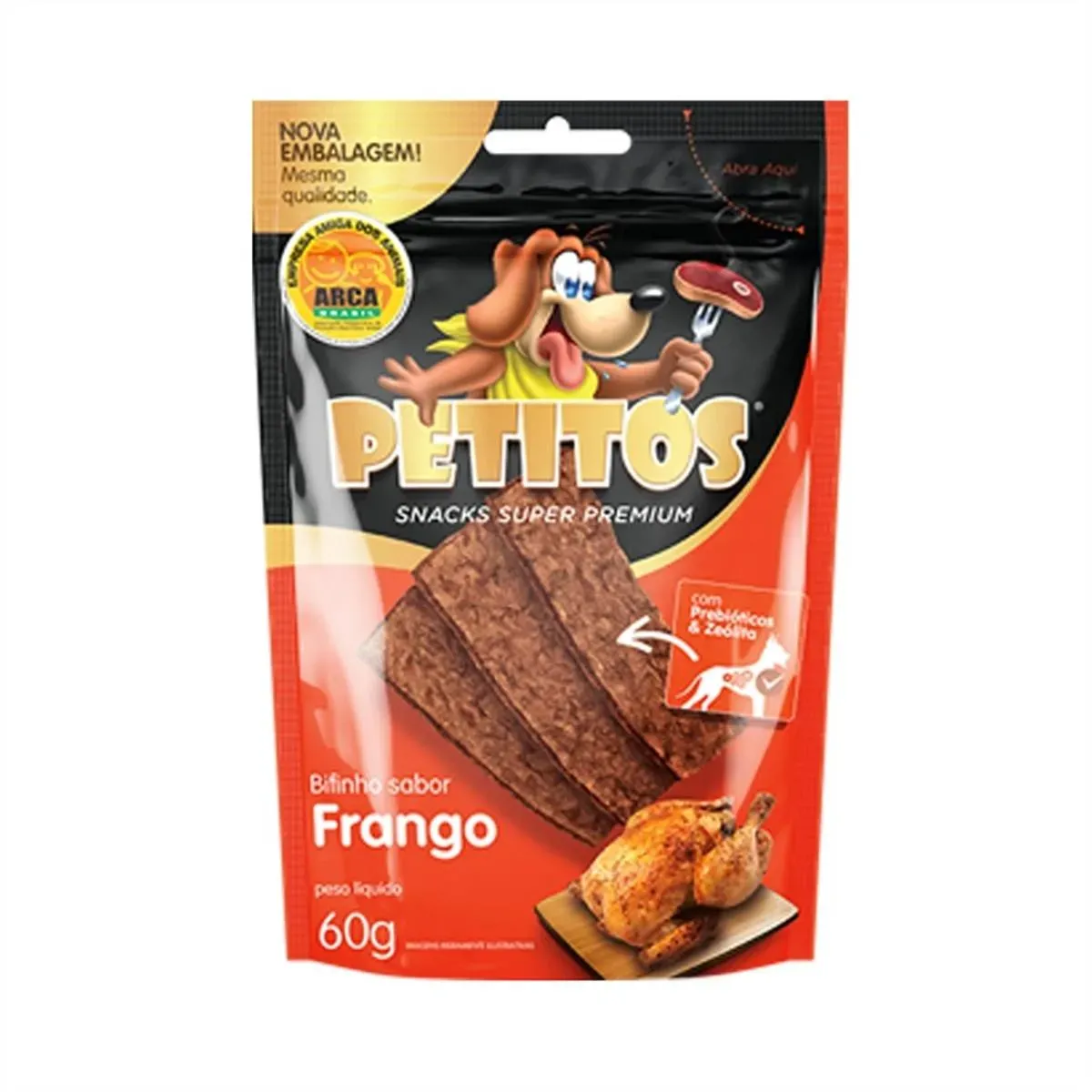 Bifinho para Cães Petitos Frango 60G