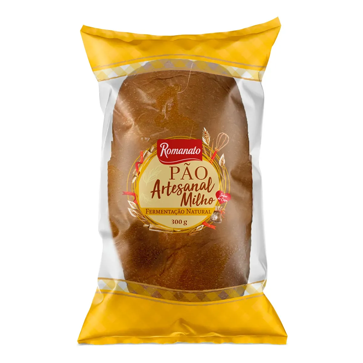 Pão Doce de Milho Romanato Fatiado 300G