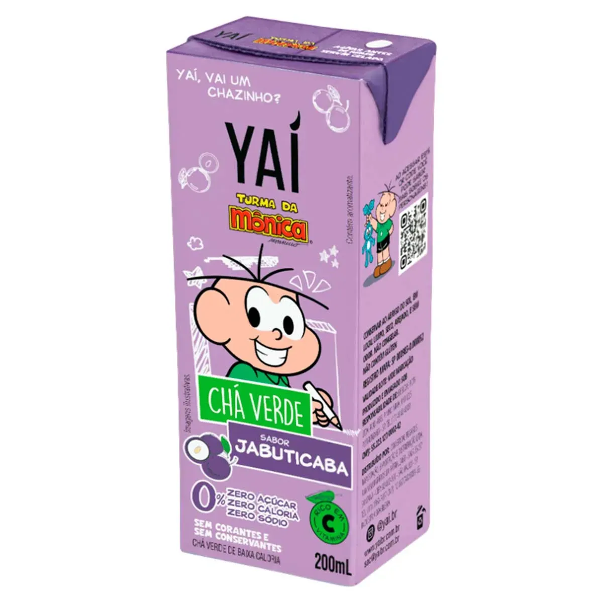 Chá Verde Jabuticaba Zero Açúcar Turma 200ML