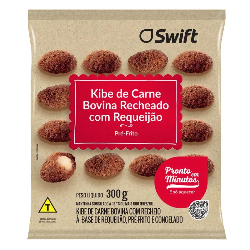 Kibe com Requeijão Pré Frito Swift 300G