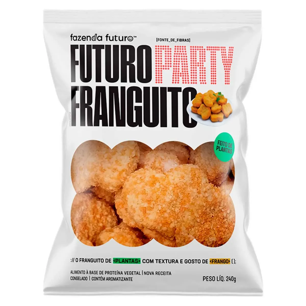 Franguito Vegetal Fazenda Futuro 240G