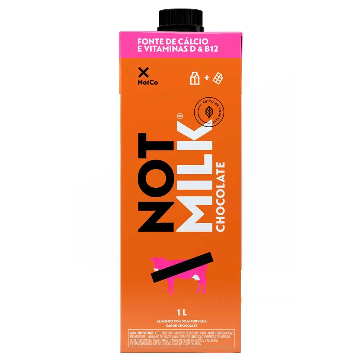 Not Milk Chocolate Leite Vegetal 1L