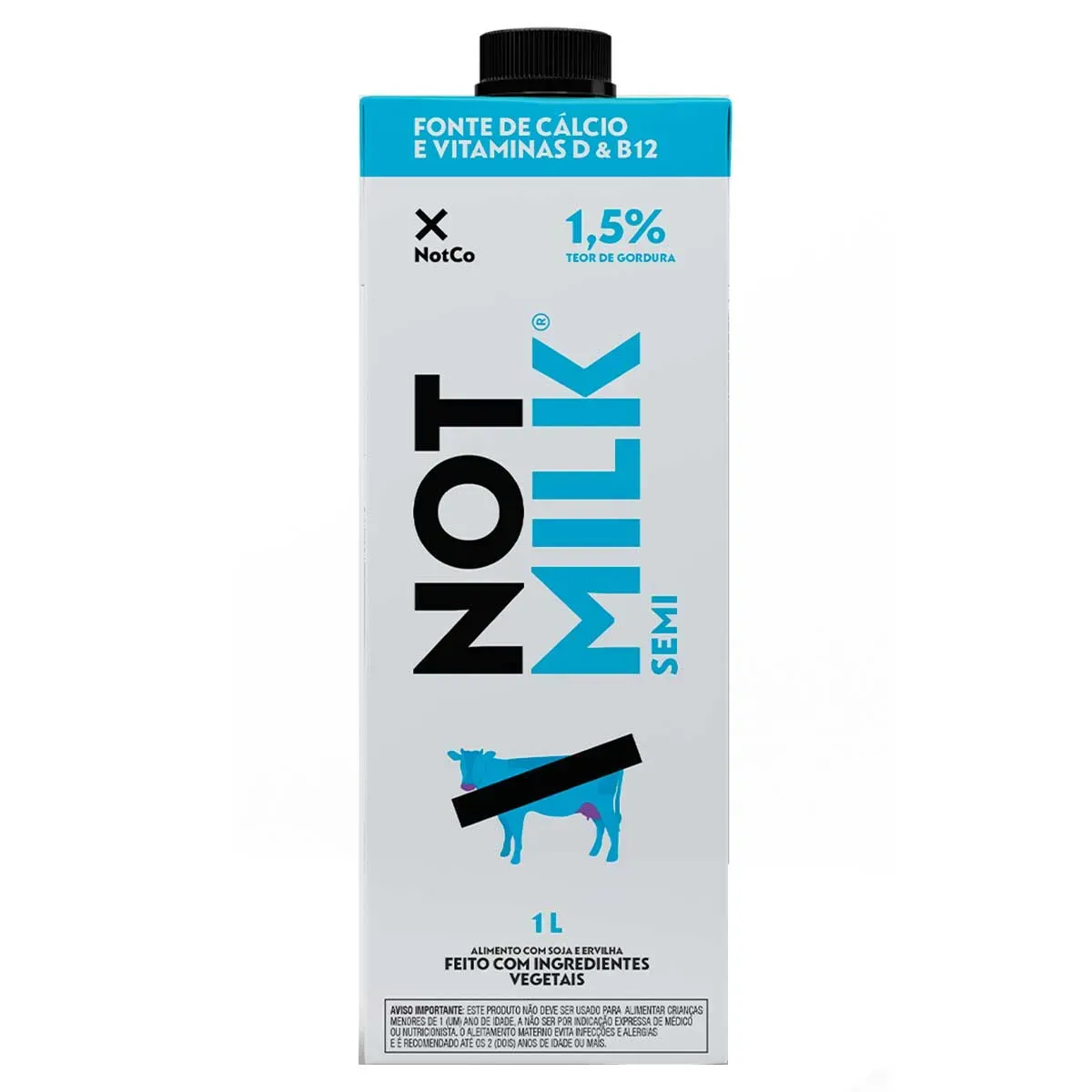 Not Milk Semi Leite Vegetal 1L
