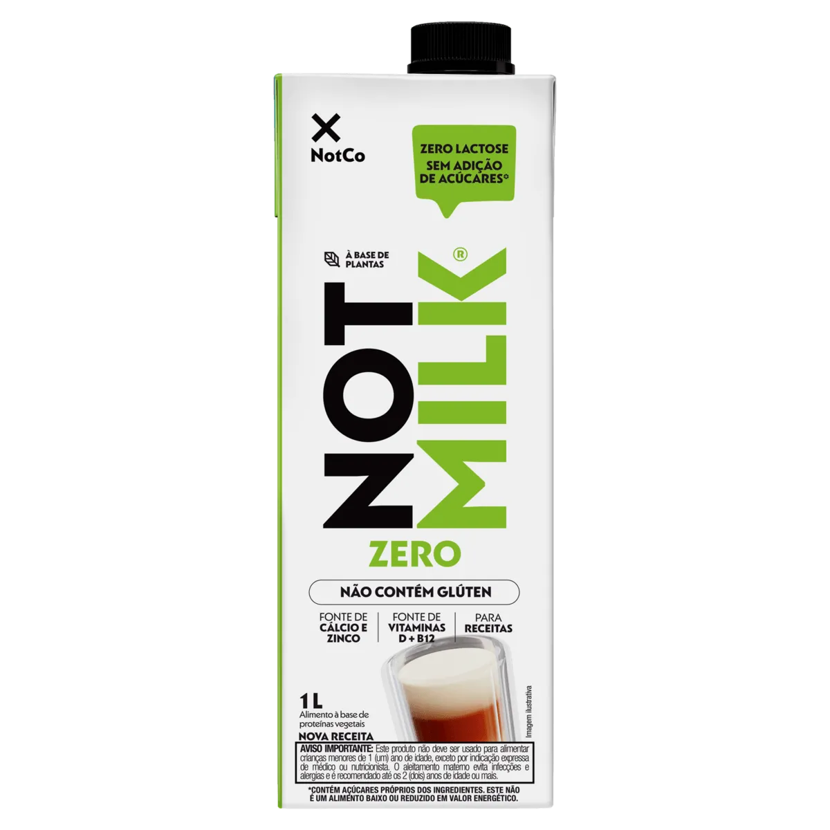 Bebida Vegetal Zero Açúcar Not Milk NotCo 1L