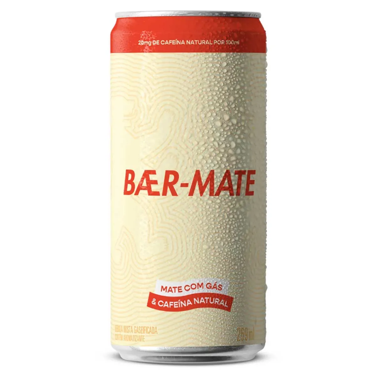 Baer-Mate - Mate com Gás e Cafeína Natural 269ML