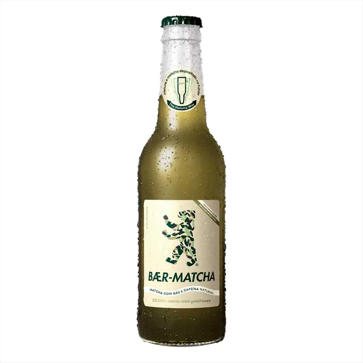 Baer-Matcha Matcha com Gás e Cafeína Natural 350ML