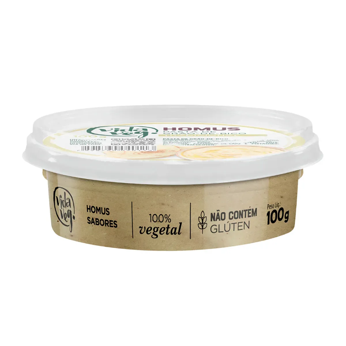 Homus Pasta De Grão-De-Bico Vida Veg 100G