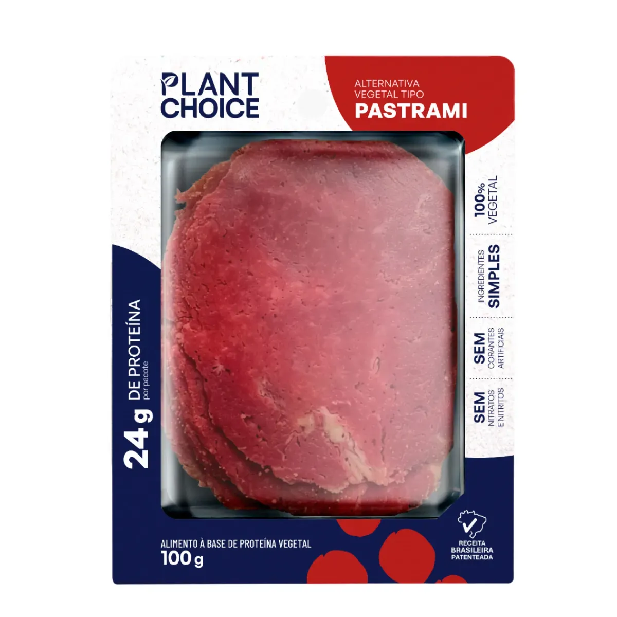 Pastrami Vegetal Plant Choice 100G