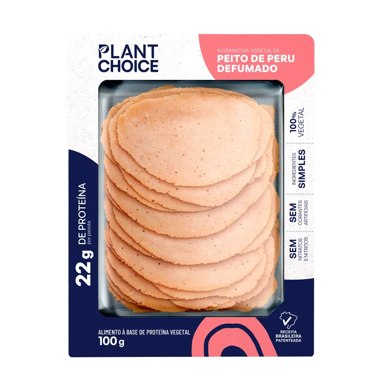 Peito De Peru Vegetal Plant Choice 100G