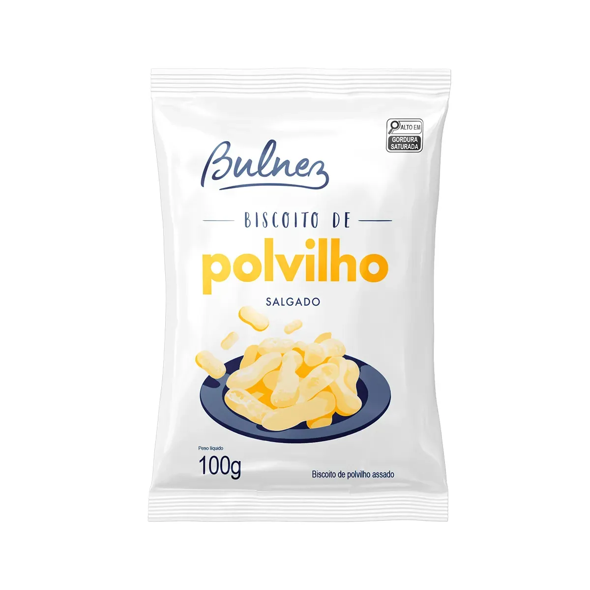 Biscoito Bulnez de Polvilho Salgado 100G