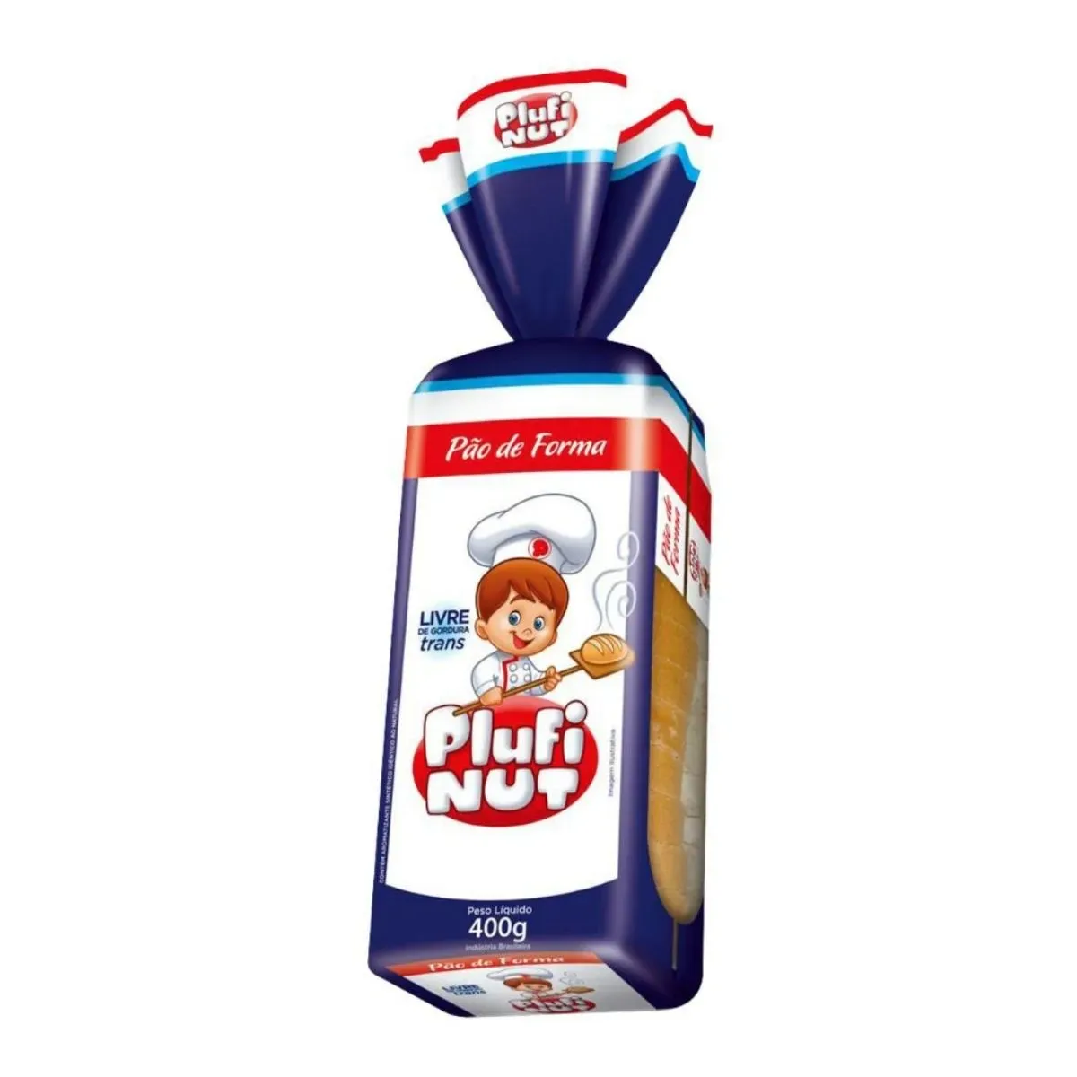 Pão de Forma Panutri Plufi Nut 400G