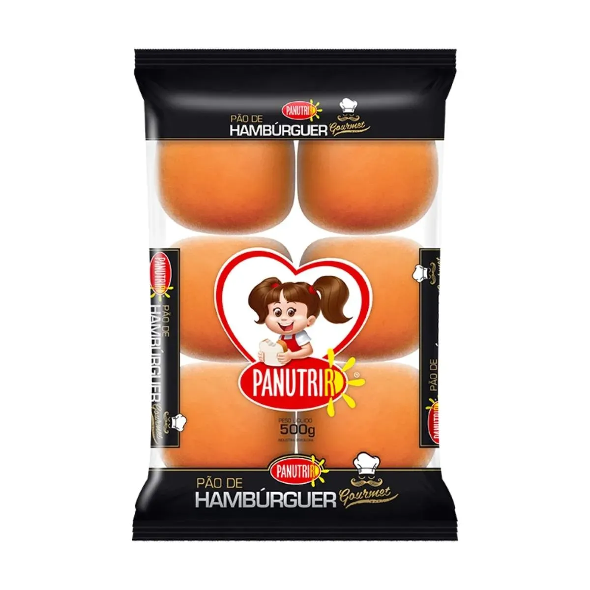 Pão Hamburguer Gourmet Panutri 500G