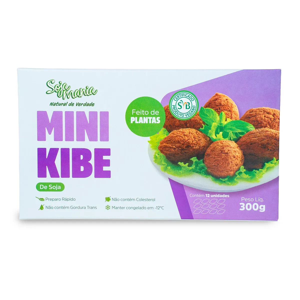 Mini Kibe Soja Mania 300G 12UN