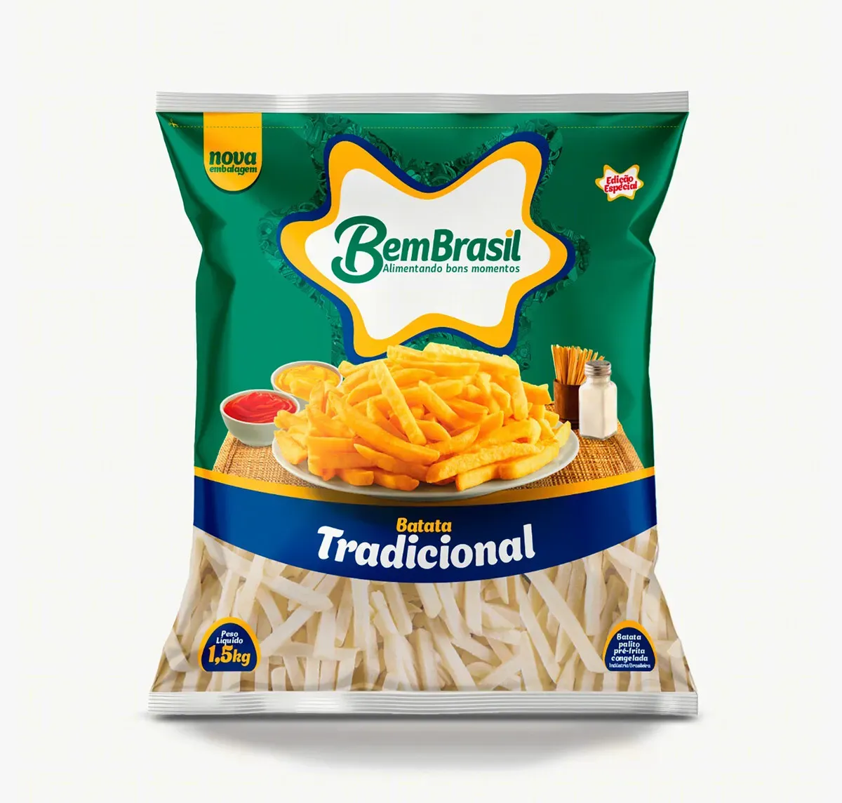 Batata Palito Bem Brasil Seleção 1,5KG