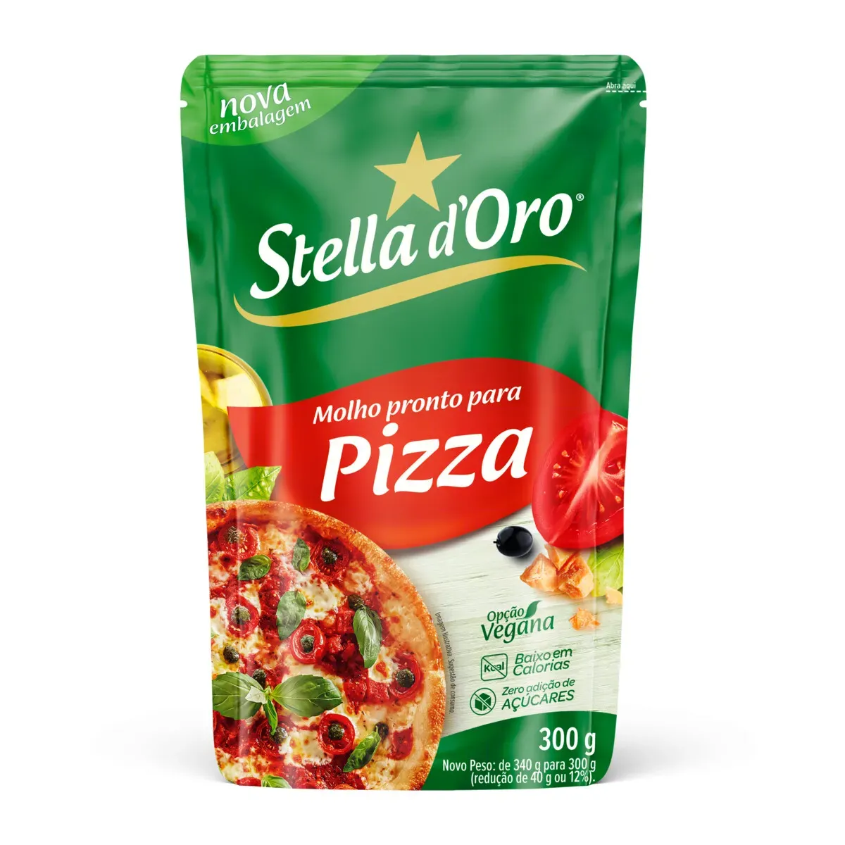 Molho Tomate Stella D'oro Pizza sem Adição 300G
