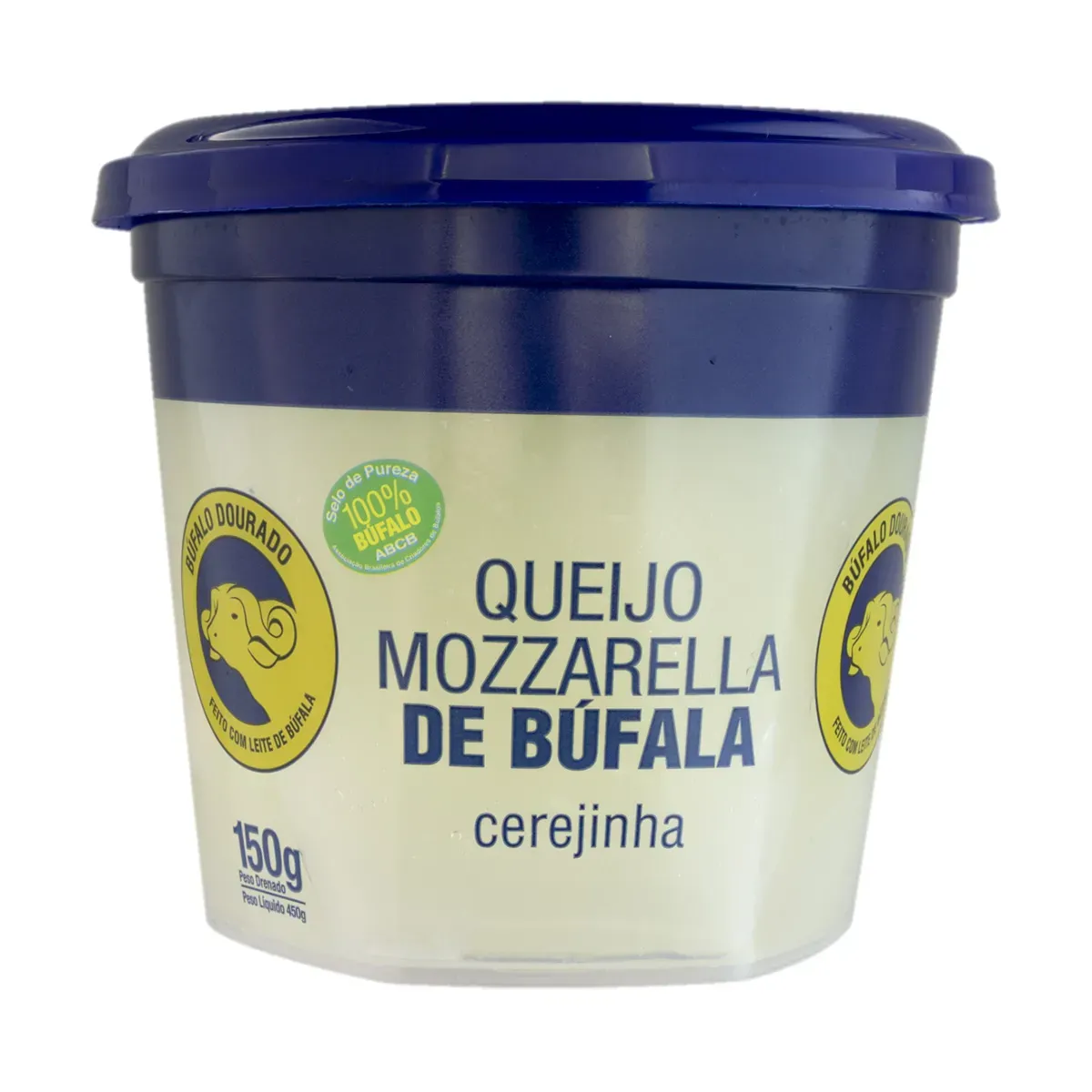 Queijo Mussarela Búfala Búfalo Dourado 150G