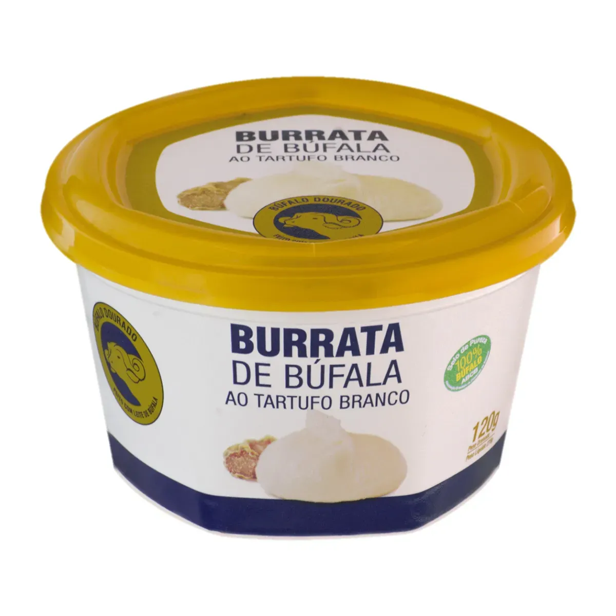 Queijo Burrata de Búfala Búfalo Dourado 120G