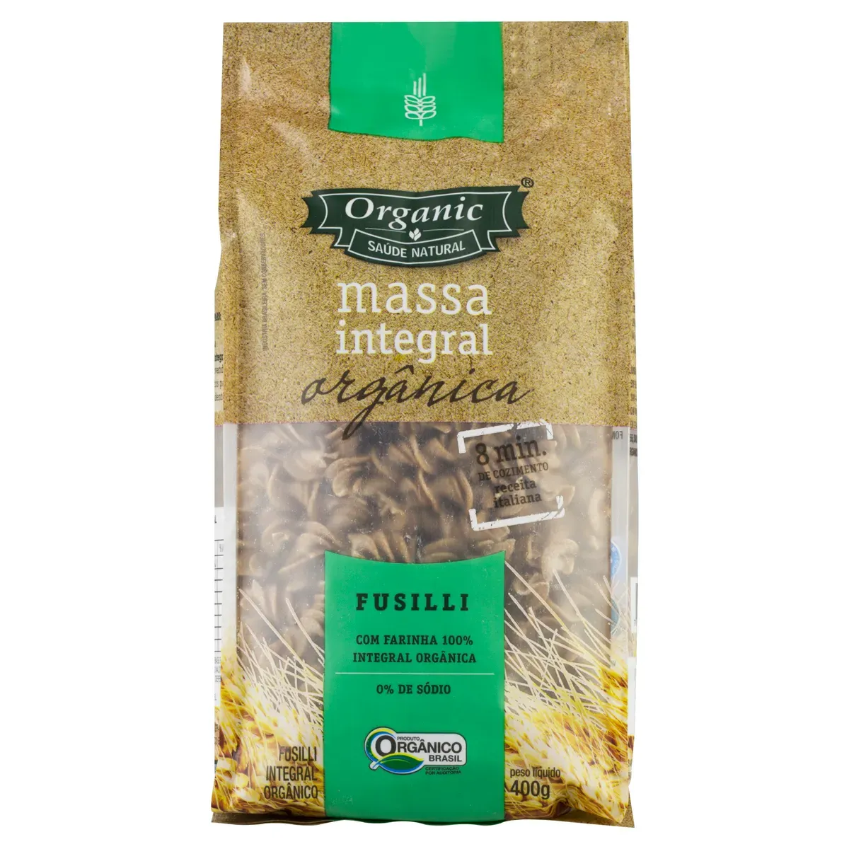 Macarrão Integral Organic 400G