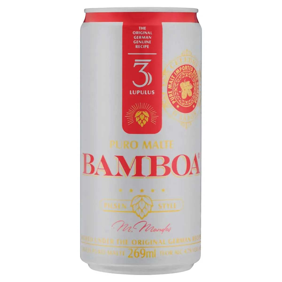 Cerveja Pilsen Bamboa 269ML