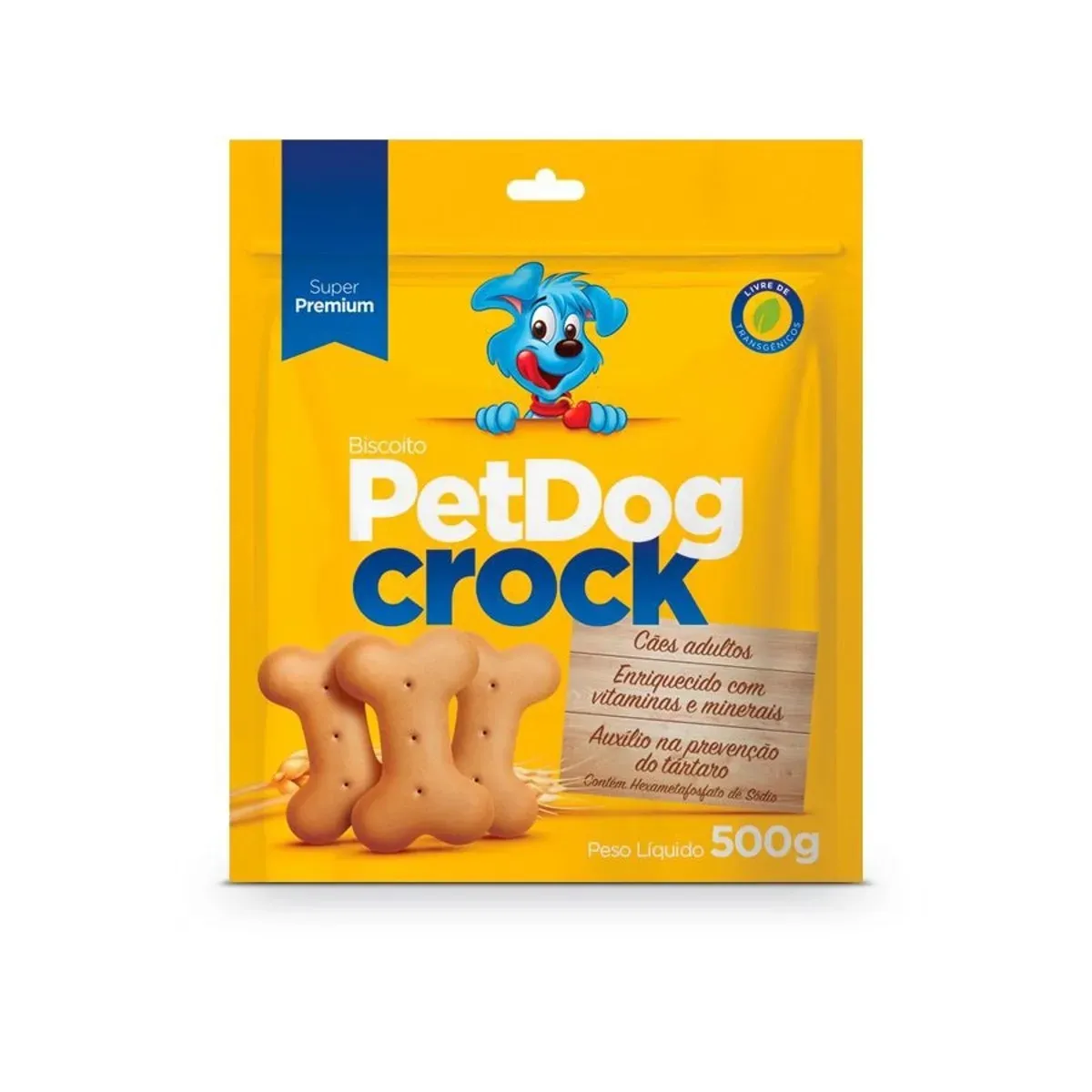 Biscoito Dog Crock para Cães 500G