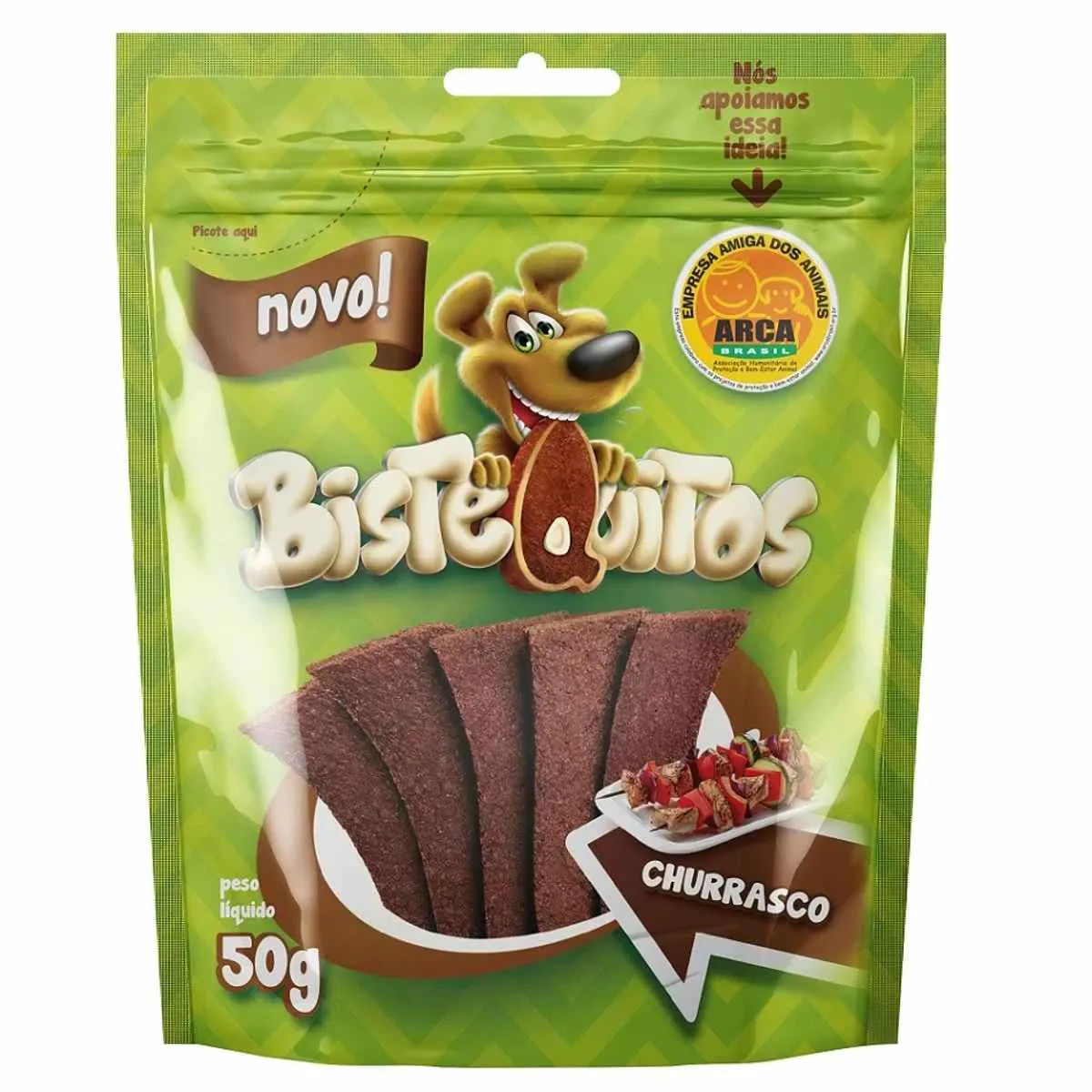 Bifinho Cães Petitos Bistequitos Churrasco 50G