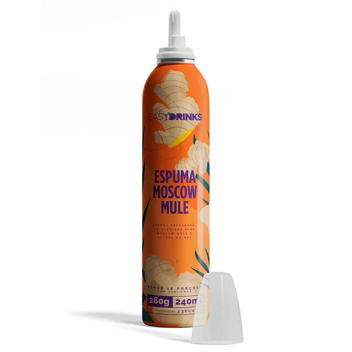 Espuma de Gengibre Easy Drinks 260G