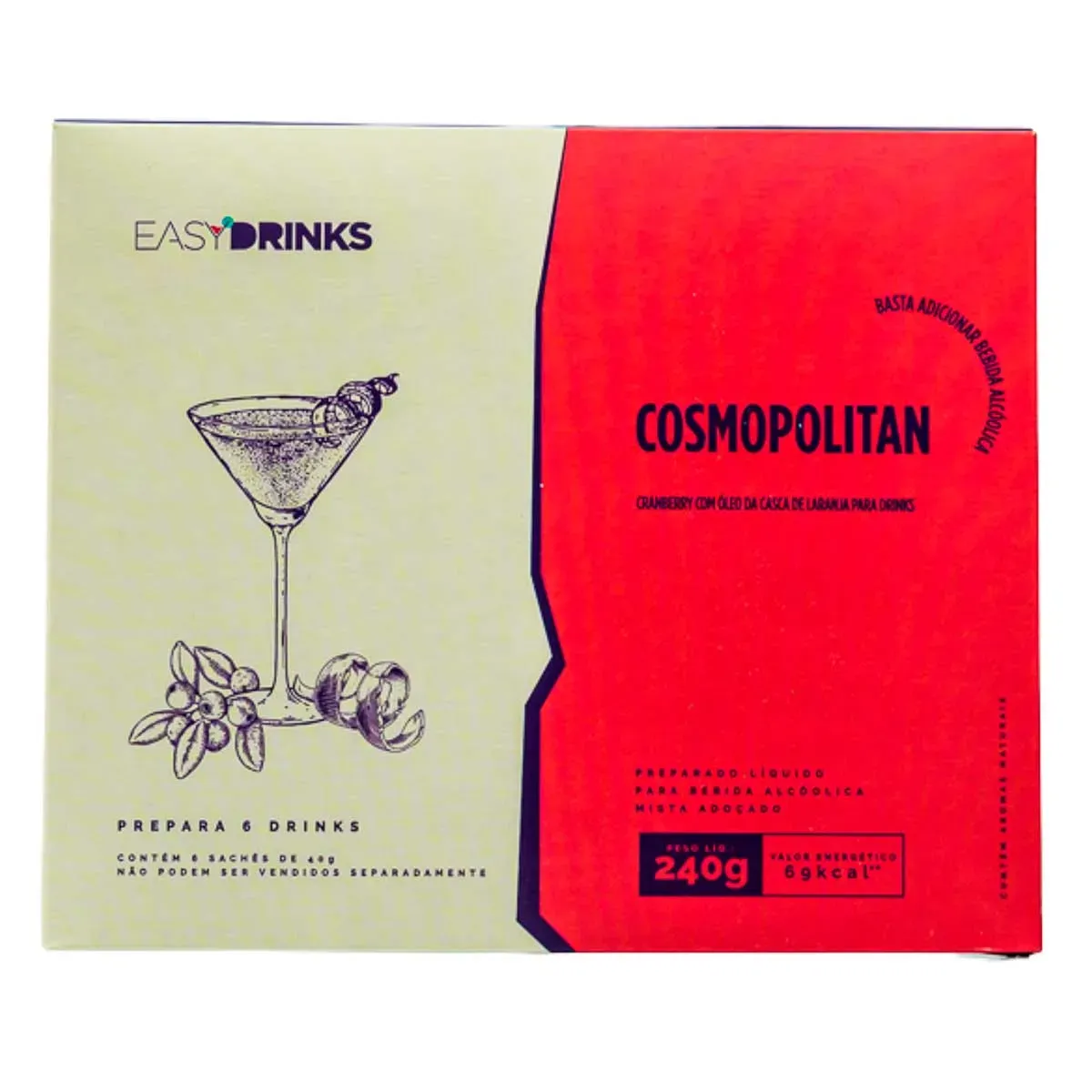 Preparado Líquido Bebida Alcoólica 240G