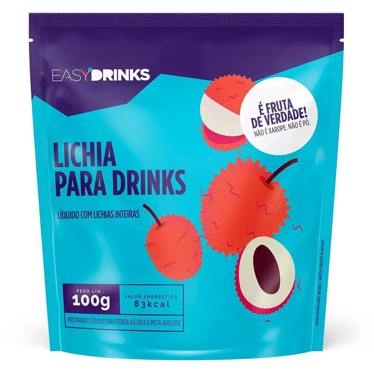 Preparado de Frutas Lichia Easy Drinks 100G