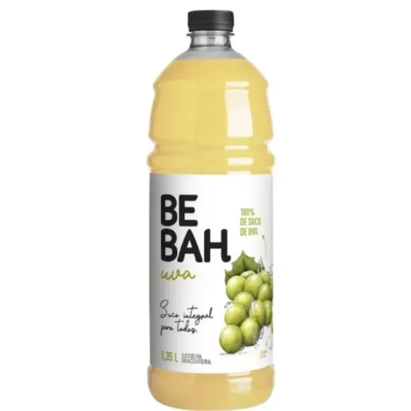 Suco Integral de Uva Branca Bebah 1,35L
