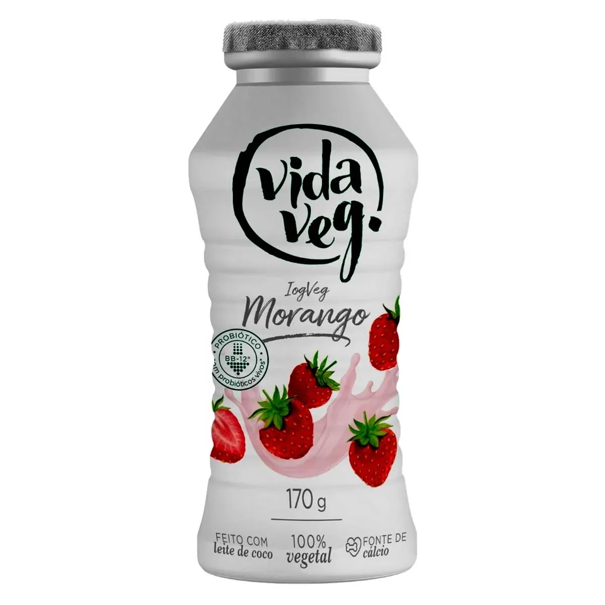 Iogurte Vegano Morango Vida Veg 170G