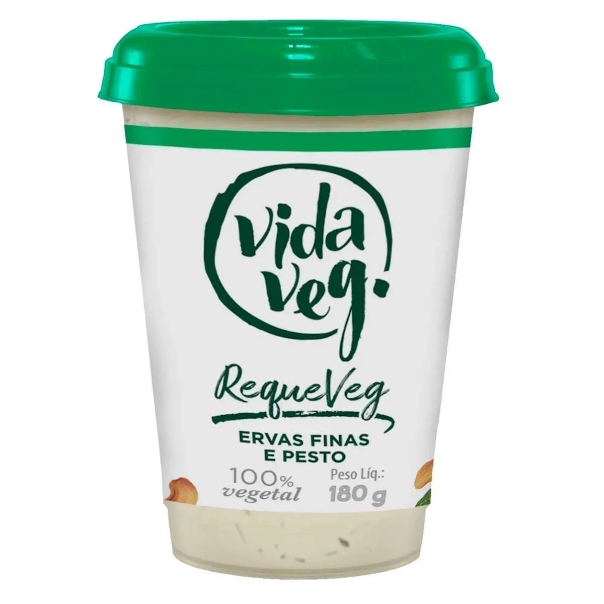 Requeijão Vegano Ervas Finas Pesto Vida Veg 180G