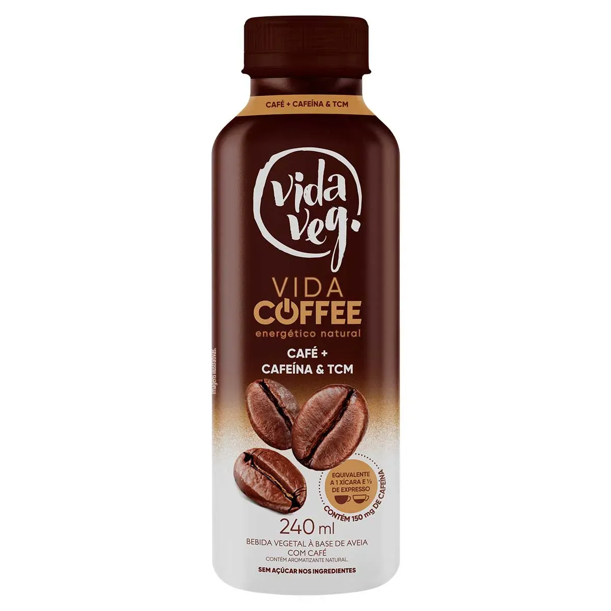 Bebida Aveia Café sem Açúcar Vida Veg Coffee 240ML