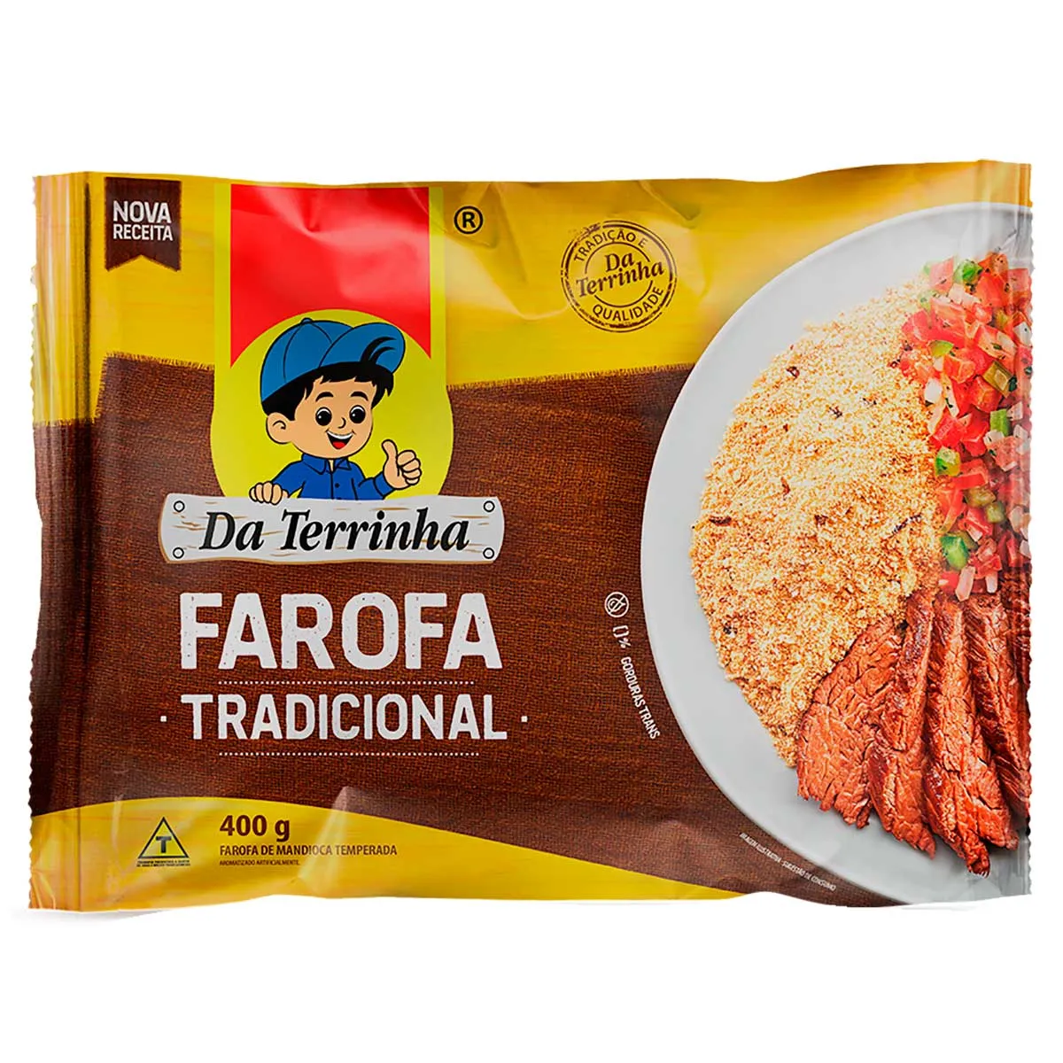 Farofa Pronta Da Terrinha 400G
